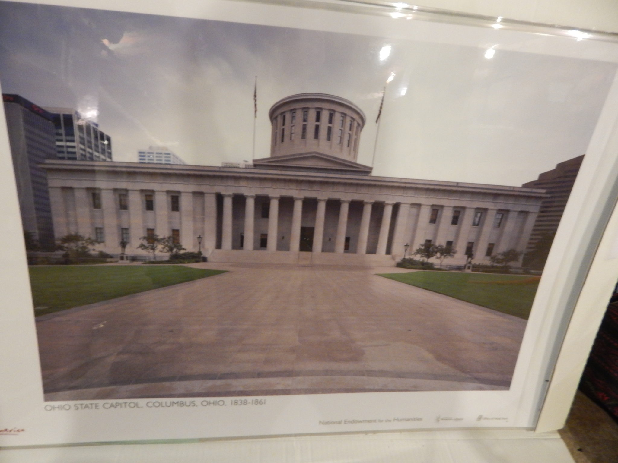 Photograph of Ohio State Capitol in Columbus